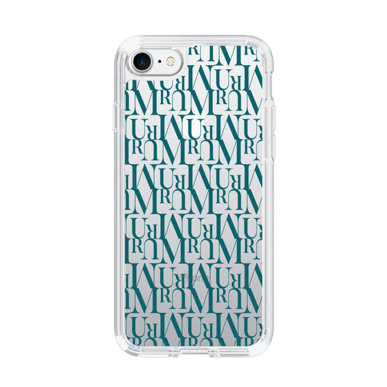 Slim Protection Case［ MURUA - Monogram - Green ］