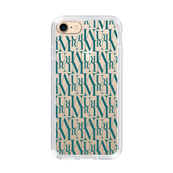 Slim Protection Case［ MURUA - Monogram - Green ］