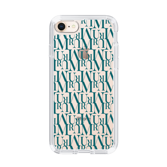 Slim Protection Case［ MURUA - Monogram - Green ］