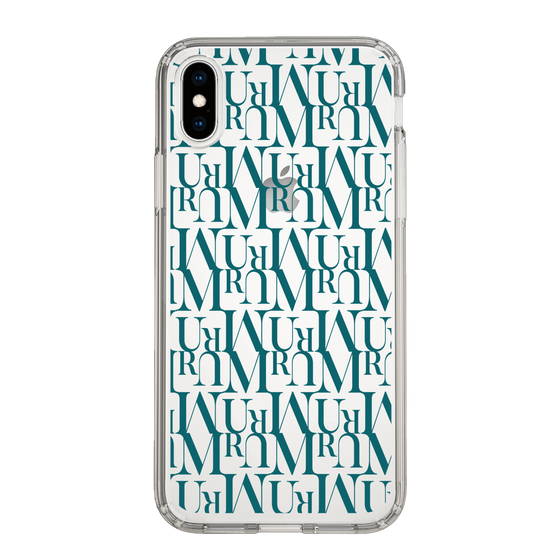 Slim Protection Case［ MURUA - Monogram - Green ］