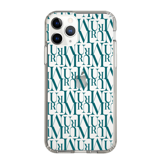 Slim Protection Case［ MURUA - Monogram - Green ］