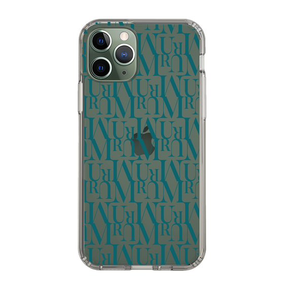 Slim Protection Case［ MURUA - Monogram - Green ］