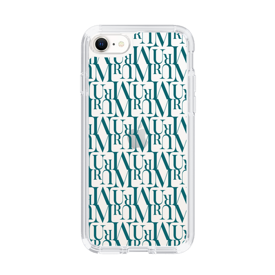 Slim Protection Case［ MURUA - Monogram - Green ］