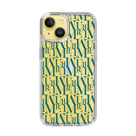 Slim Protection Case［ MURUA - Monogram - Green ］