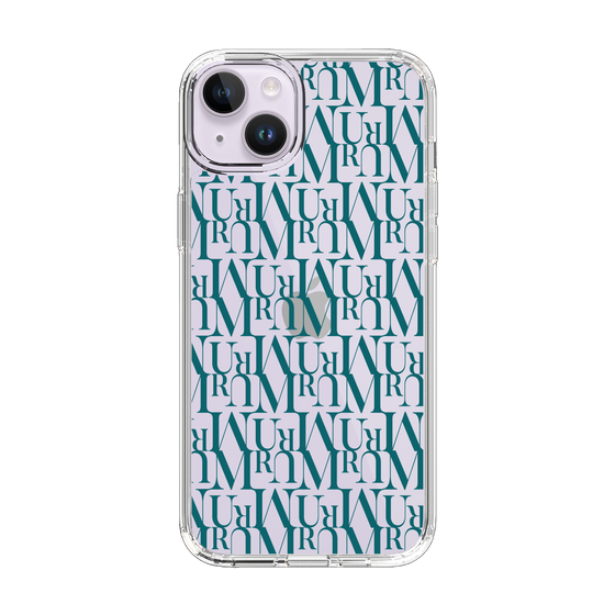 Slim Protection Case［ MURUA - Monogram - Green ］