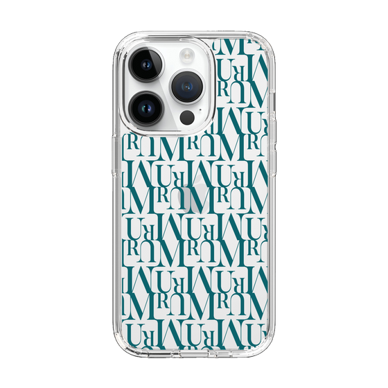 Slim Protection Case［ MURUA - Monogram - Green ］
