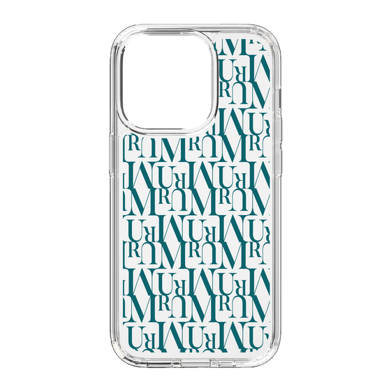 Slim Protection Case［ MURUA - Monogram - Green ］