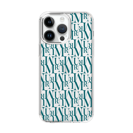 Slim Protection Case［ MURUA - Monogram - Green ］