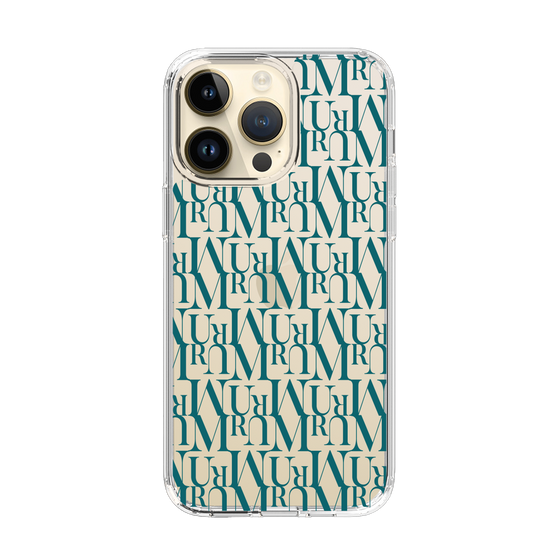 Slim Protection Case［ MURUA - Monogram - Green ］