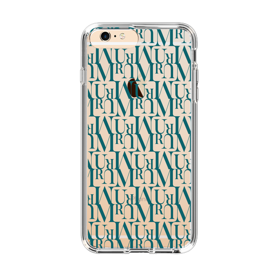 Slim Protection Case［ MURUA - Monogram - Green ］