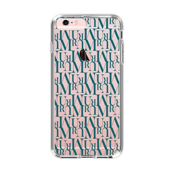 Slim Protection Case［ MURUA - Monogram - Green ］