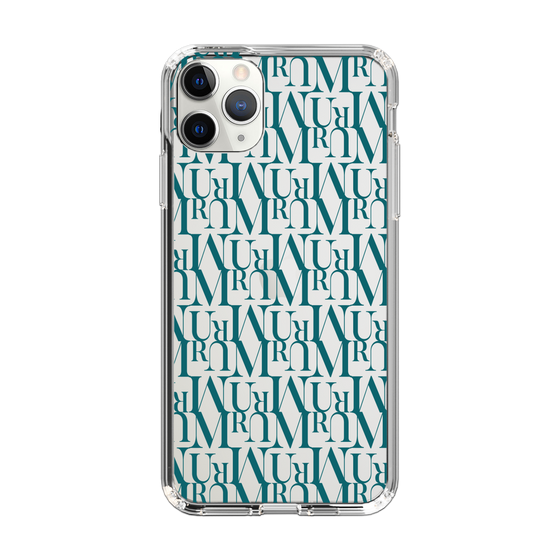 Slim Protection Case［ MURUA - Monogram - Green ］
