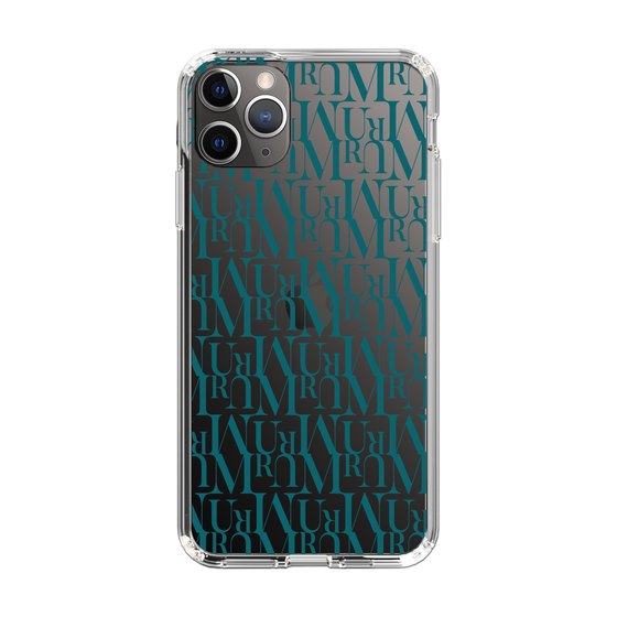 Slim Protection Case［ MURUA - Monogram - Green ］
