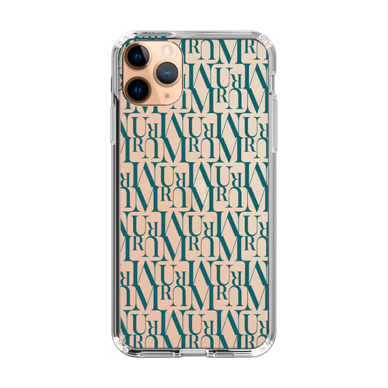 Slim Protection Case［ MURUA - Monogram - Green ］