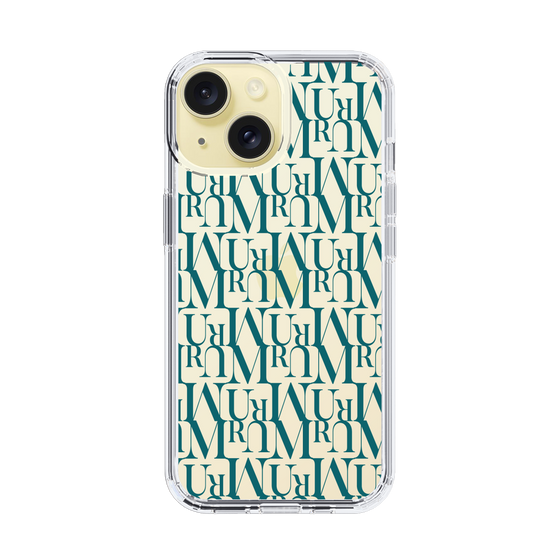 Slim Protection Case［ MURUA - Monogram - Green ］