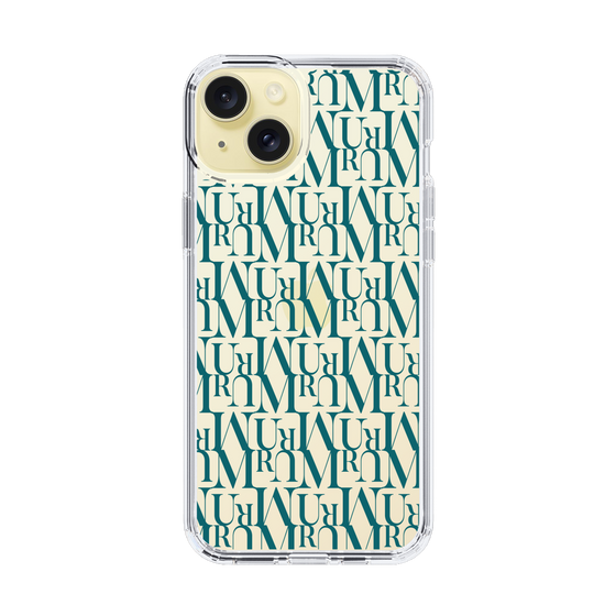 Slim Protection Case［ MURUA - Monogram - Green ］