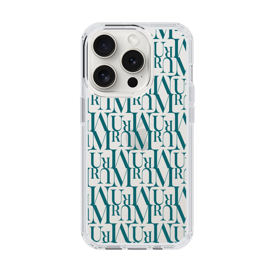 Slim Protection Case［ MURUA - Monogram - Green ］