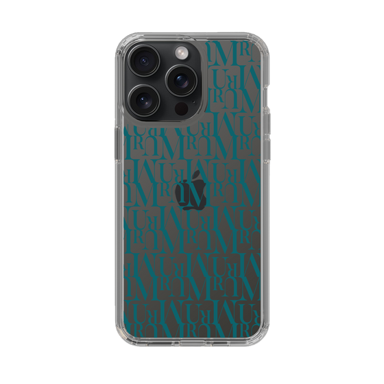 Slim Protection Case［ MURUA - Monogram - Green ］