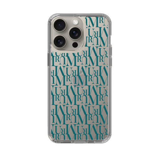 Slim Protection Case［ MURUA - Monogram - Green ］