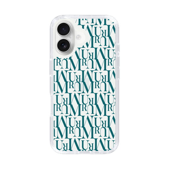 Slim Protection Case［ MURUA - Monogram - Green ］