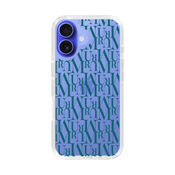 Slim Protection Case［ MURUA - Monogram - Green ］