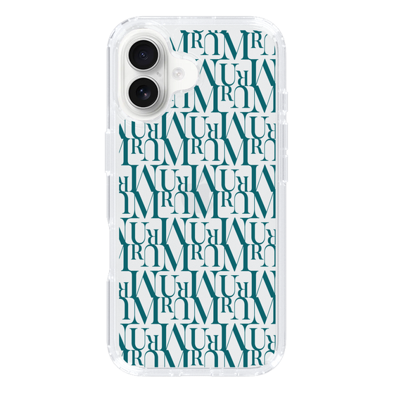 Slim Protection Case［ MURUA - Monogram - Green ］