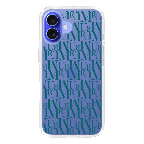 Slim Protection Case［ MURUA - Monogram - Green ］