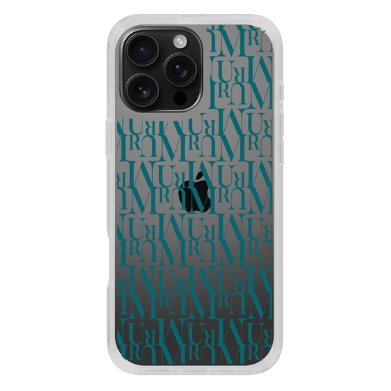 Slim Protection Case［ MURUA - Monogram - Green ］