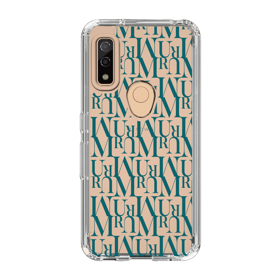 Slim Protection Case［ MURUA - Monogram - Green ］