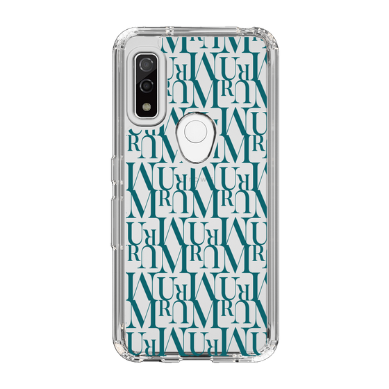 Slim Protection Case［ MURUA - Monogram - Green ］