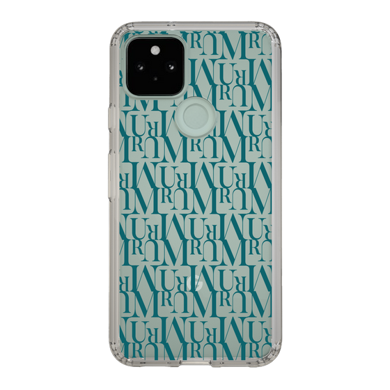 Slim Protection Case［ MURUA - Monogram - Green ］