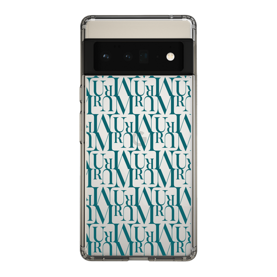 Slim Protection Case［ MURUA - Monogram - Green ］