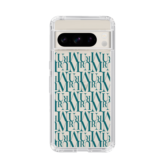 Slim Protection Case［ MURUA - Monogram - Green ］