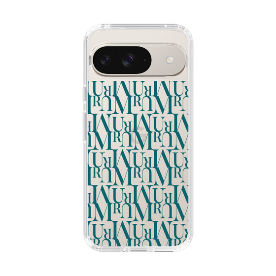 Slim Protection Case［ MURUA - Monogram - Green ］