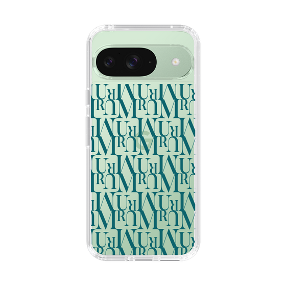 Slim Protection Case［ MURUA - Monogram - Green ］