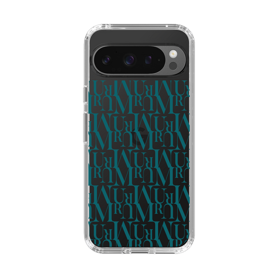 Slim Protection Case［ MURUA - Monogram - Green ］