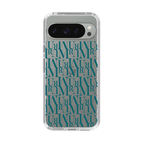 Slim Protection Case［ MURUA - Monogram - Green ］