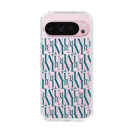 Slim Protection Case［ MURUA - Monogram - Green ］