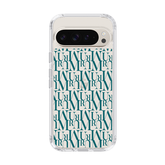 Slim Protection Case［ MURUA - Monogram - Green ］