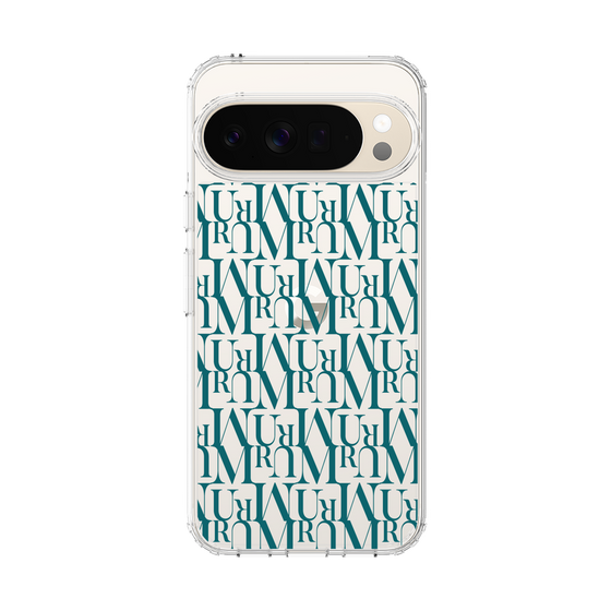Slim Protection Case［ MURUA - Monogram - Green ］