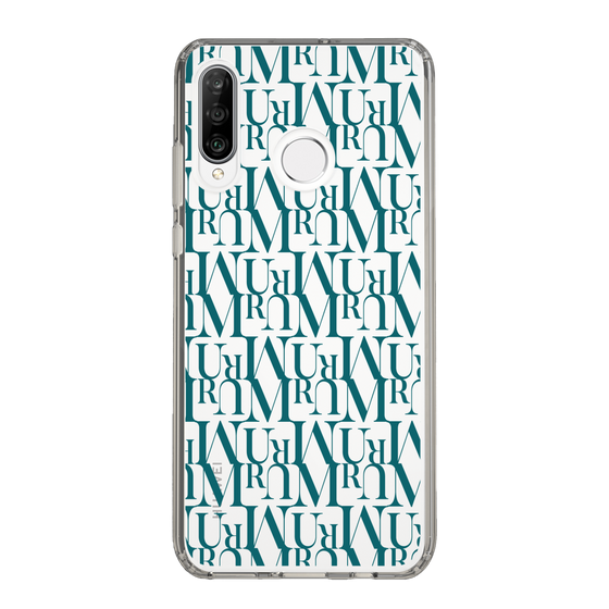 Slim Protection Case［ MURUA - Monogram - Green ］