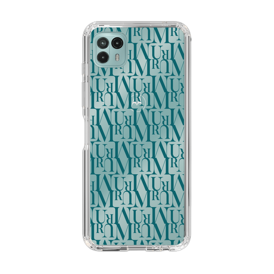 Slim Protection Case［ MURUA - Monogram - Green ］