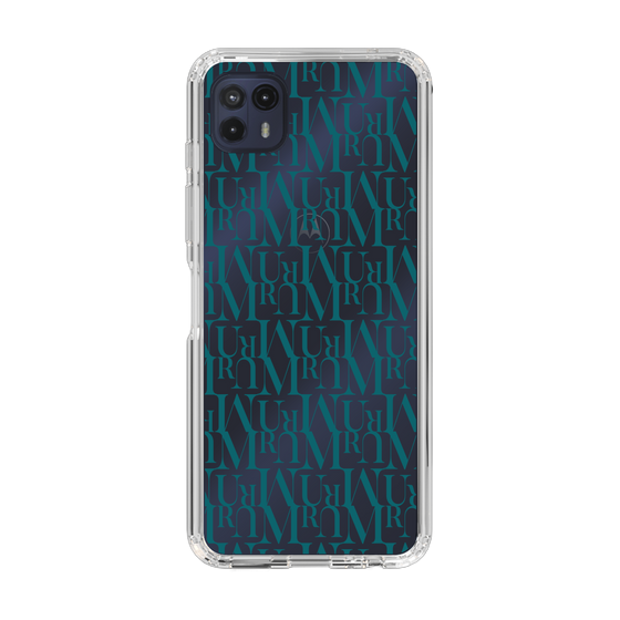 Slim Protection Case［ MURUA - Monogram - Green ］