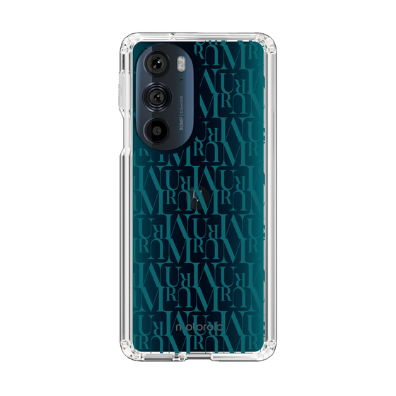 Slim Protection Case［ MURUA - Monogram - Green ］