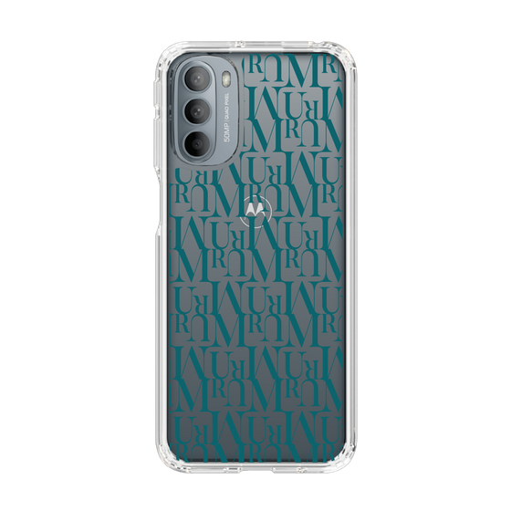 Slim Protection Case［ MURUA - Monogram - Green ］