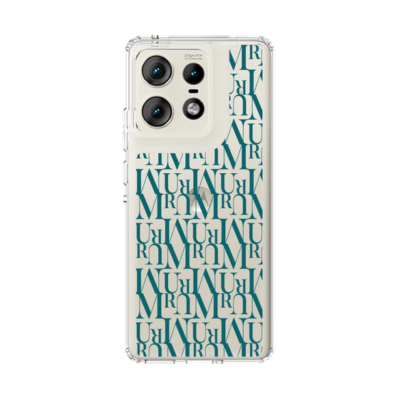 Slim Protection Case［ MURUA - Monogram - Green ］