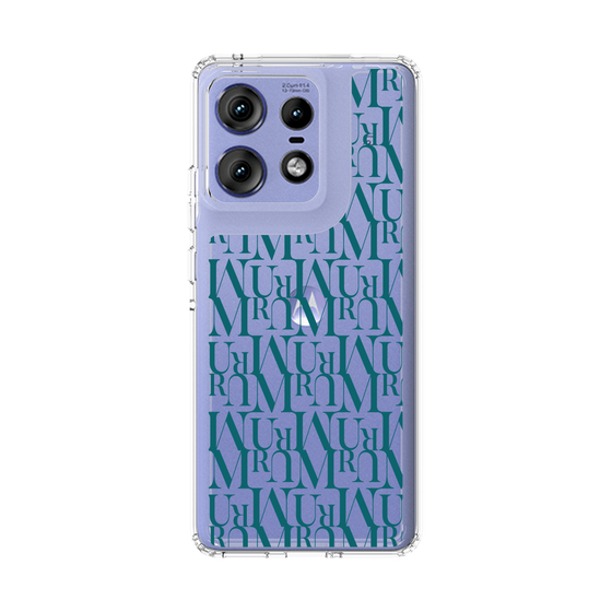 Slim Protection Case［ MURUA - Monogram - Green ］
