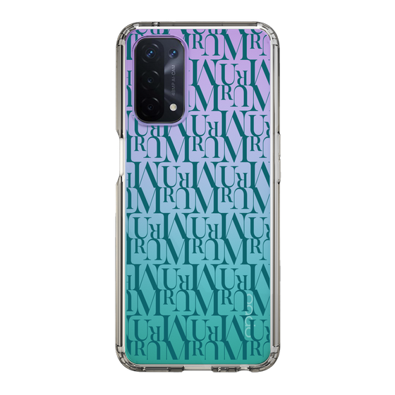 Slim Protection Case［ MURUA - Monogram - Green ］