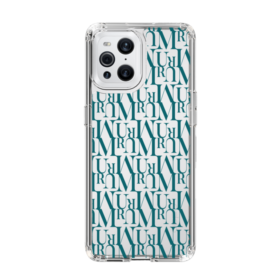 Slim Protection Case［ MURUA - Monogram - Green ］