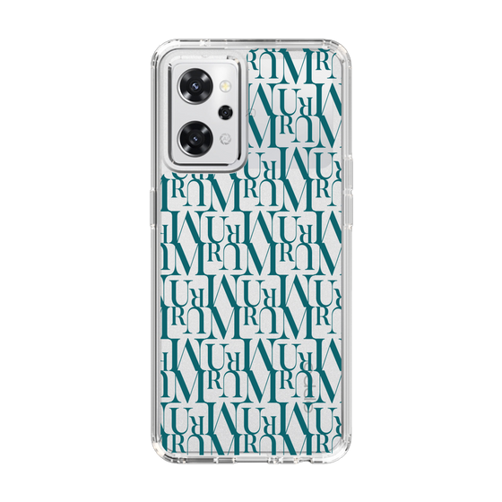 Slim Protection Case［ MURUA - Monogram - Green ］